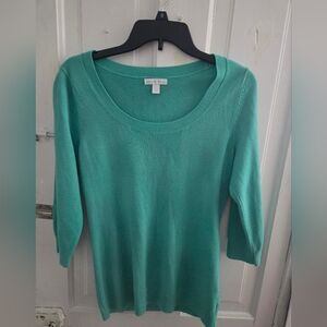 New York & Company Mint Green Sweater Size Medium